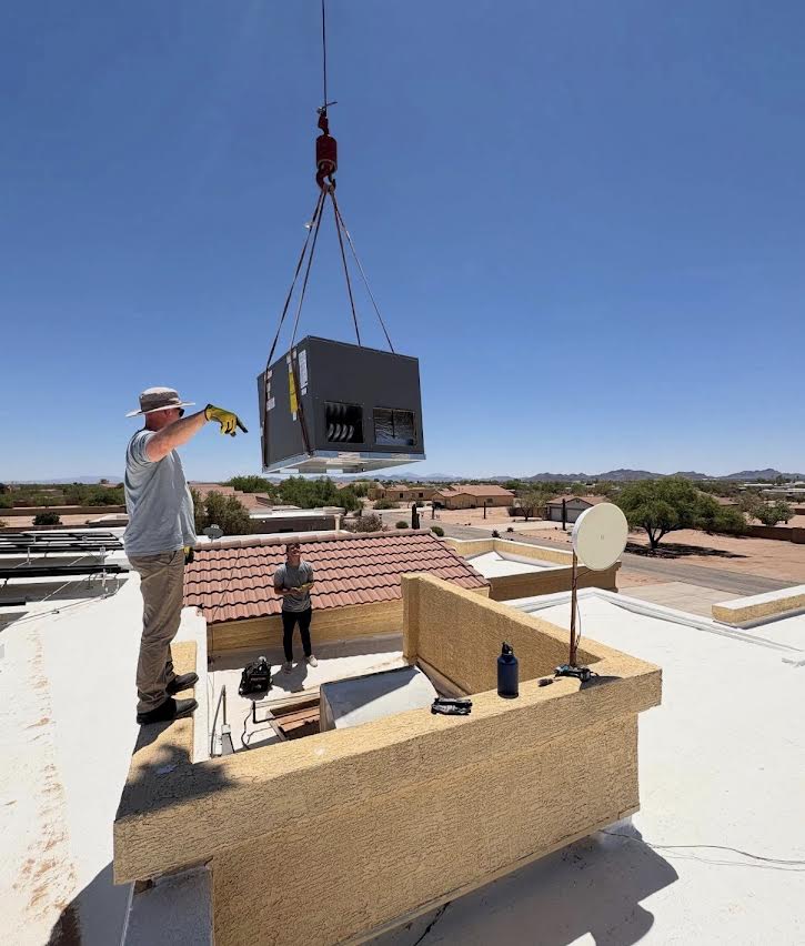 AC Pro crane installation